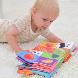 Soft Activity Book My First Word Book Best Cloth Book Baby Encyclopedia Holds up in The wash $26.33 Baby Rattles & Plush Rings