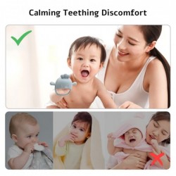 Silicone Teether Toy Teether for Babies 0-6 Months BPA Free Anti Dropping Wrist Hand Teethers Baby Chew Toys for Sucking Need...