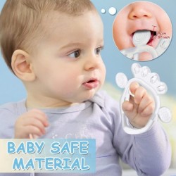 5 Pieces Baby Teething Toys for 6-12 Months Silicone Teether Hand Teether with Adjustable Wristband Anti-Dropping Chew Toys f...