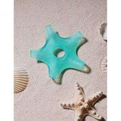 Starfish Infant Toothbrush Teether for 3M+ Easy to Hold Semi-Surrounded Brush for Better Clean Prevent Choking Train Good Ora...