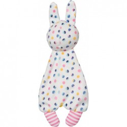 Cherry Blossom Days Baby Bunny Soothing Mini Blankie with Removable Silicone Teether $16.54 Baby Teether Toys