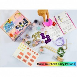 DIY Fairy Potions Kit for Kids - Make Your Own Fairy Potions Arts & Crafts Set - Great Gift for Kits 5 6 7 8 9 10 Years and U...