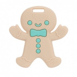 All Silicone Holiday Tree & Gingerbread Man Cookie Teether – 2 Pack 3+ Months $17.43 Baby Teether Toys