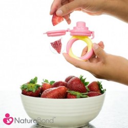 Silicone Teat Sac for Baby Food/Fruit Feeder BPA Free $15.65 Baby Teether Toys