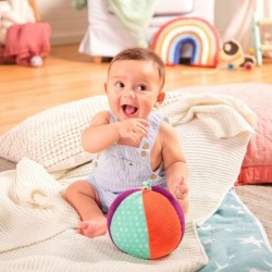 B. Toys – Make It Chime – Large Fabric Ball with Chiming Bell – Sensory Toy with Colors $15.40 Balls for Babies & Toddlers