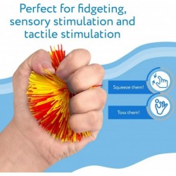 The Original 3-Pack of Monkey Stringy Balls (Latex-Free BPA/Phthalate-Free) - Great Fidget / Stress / Sensory Toy $18.57 Ball...