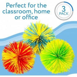 The Original 3-Pack of Monkey Stringy Balls (Latex-Free BPA/Phthalate-Free) - Great Fidget / Stress / Sensory Toy $18.57 Ball...