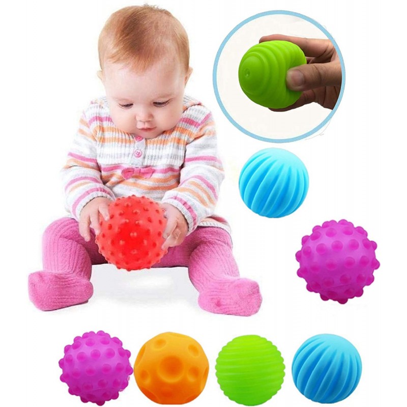 Montessori Toys for Babies 3 Months+ Baby Balls 3 to 12 Month for Babies & Toddlers 3M+ Textured Multi Ball Set $32.32 Balls ...