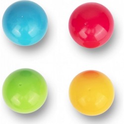 Super Durable Replacement Balls for Pound a Ball Assortment of 4 Different Colored 1.75" Diameter Plastic Balls That Fit Most...