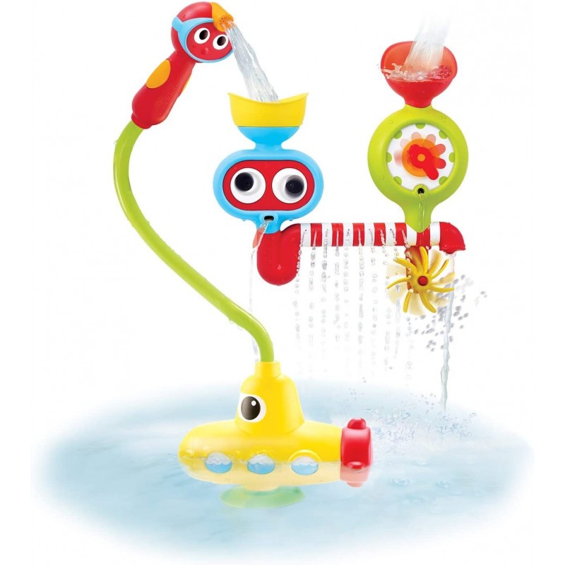 Kids Bath Toy - Submarine Spray Station - Battery Operated Water Pump with Hand Shower for Bathtime Play - Generates Magical ...