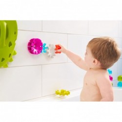 COGS Toddler Sensory Bath Tub Water Gear Toy Set for Kids Aged 12 Months and Up Pink (Pack of 5) $16.85 Bathtub Toys