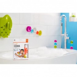 COGS Toddler Sensory Bath Tub Water Gear Toy Set for Kids Aged 12 Months and Up Pink (Pack of 5) $16.85 Bathtub Toys