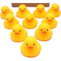 50-Pieces Float & Squeak Mini Rubber Duck Baby Bath Ducky Sound Shower Toys for Kids Mini Round Eye Rubber Ducks Baby Shower ...