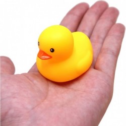 50-Pieces Float & Squeak Mini Rubber Duck Baby Bath Ducky Sound Shower Toys for Kids Mini Round Eye Rubber Ducks Baby Shower ...