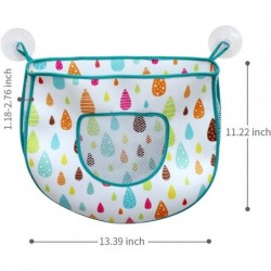 Bath Toy Organizer Shower Caddy - for Bathroom Baby Toy Storage Quick Dry Bathtub Mesh Net Baby Toy Holder with Suction Hooks...