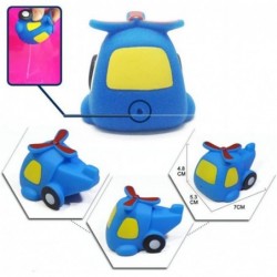 Bath Swimming Toys 8 Assorted Mini Pool Toys 3 Racing Car + Train + Boat + Hovercraft + Helicopter + Fighter $27.86 Bathtub Toys