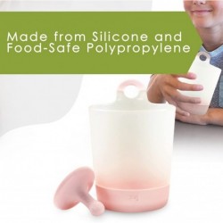 Phillup/Play + Rinse Cups - 2Pack BPA Free PVC Free Dishwasher Safe (Blush 2 Pack) $26.54 Bathtub Toys