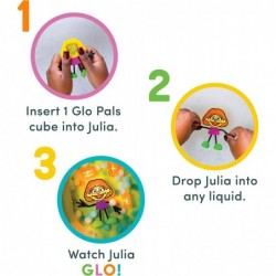 x Sesame Street Julia Water-Activated Bath Toy with 6 Reusable Light-Up Cubes for Sensory Play $44.90 Bathtub Toys