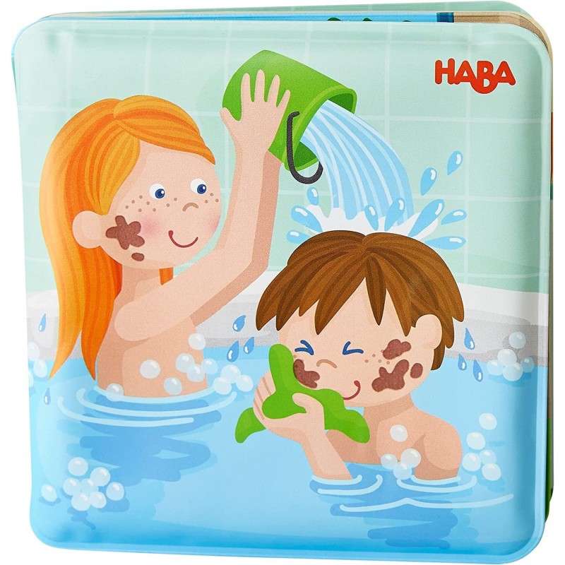 Paul & Pia - Magic Bath Book - Wipe with Warm Water and the "Muddy" Pages Come Clean $17.72 Bathtub Toys