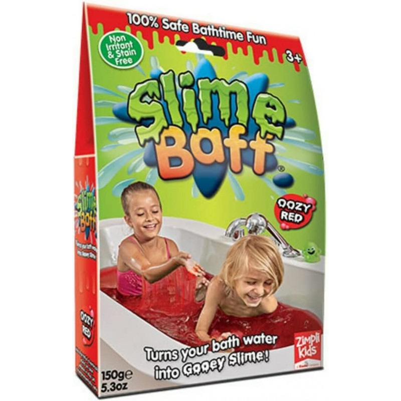 Slime Baff Turn Water Into Gooey Children's Sensory and Bath Toy Certified Biodegradable Gift Red 1 Count 5.3 Ounce (Pack of ...