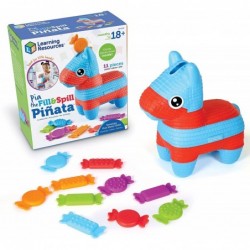 Pia The Fill & Spill Piñata Top Toddler Toys Preschool Fine Motor Skills Educational Toys 11 Pieces Age 18 Months Gifts for B...