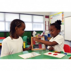 Abacus - In Home Learning Manipulative for Early Math - 10 Row Counting Frame - Teach Counting Addition and Subtraction $27.7...