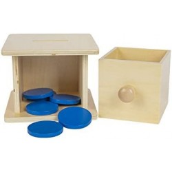 Montessori Coin Box Toys for Toddlers 8-24 Months Babies $34.28 Early Development & Activity Toys