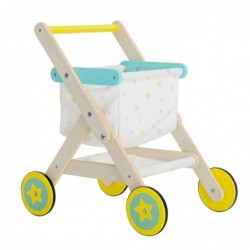 Baby Push Walker Kids Shopping Cart Toy Baby Walker with Wheels for Boy & Girl 12 Months and Up Sit to Stand 2-in-1 Learning ...