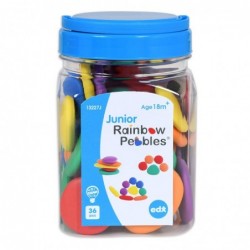 Junior - Mini Jar - Ages 18m+ - The Original Sorting and Stacking Stones - First Counting and Sorting Toy $28.09 Early Develo...