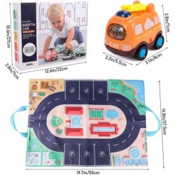 Baby Toy Cars for 1 Year Old Boy Girl 7Pcs Friction Powered Push and Go Vehicles Cars with Play Mat/Storage Bag Early Educati...