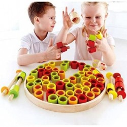 RinGo Bamboo Ring Matching Game $42.48 Early Development & Activity Toys