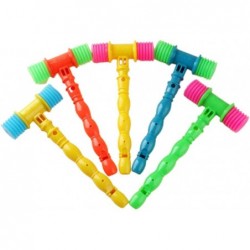 1pc Kids Plastic Vocal Knocking Hammer Infant Musical Instrument Early Educational Toys Random Color $12.75 Early Development...