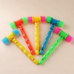 1pc Kids Plastic Vocal Knocking Hammer Infant Musical Instrument Early Educational Toys Random Color $12.75 Early Development...