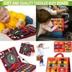 Busy Board Montessori Toys for Toddlers Early Education Activity Toddler Toys Sensory Toy for Basic Skills Learning for Age 3...