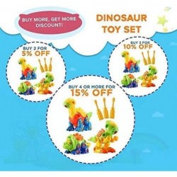 Dinosaur Toys STEM Building Toys - 3 Pack Take Apart Toys with Tools Preschool Learning Toys for Boys Girls Kids Age 3 - 12 Y...