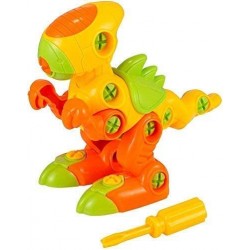 Dinosaur Toys STEM Building Toys - 3 Pack Take Apart Toys with Tools Preschool Learning Toys for Boys Girls Kids Age 3 - 12 Y...