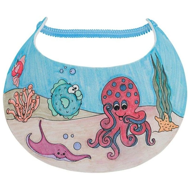 Color Your Own Foam Under The Sea Visor Craft Kit - Crafts for Kids and Fun Home Activities $24.17 Craft Kits