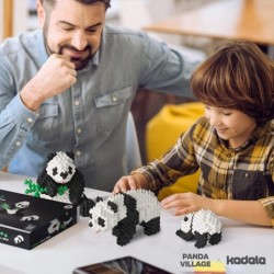 Animals Toy Building Sets Panda Village Extremely Creative and Challenging STEM Building Toys Educational Toys for Boys and G...