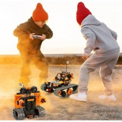 3-in-1 STEM Building Toys - Tracked Racer Car/Robot/Tank 2.4Ghz Remote & APP Controlled Toy for Age 8-12 14 Year Old Kids Edu...