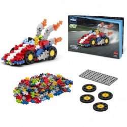 GO! Racing Cart Car - 240 Pieces - Model Vehicle Building Stem / Steam Toy Interlocking Mini Puzzle Blocks for Kids $29.36 To...