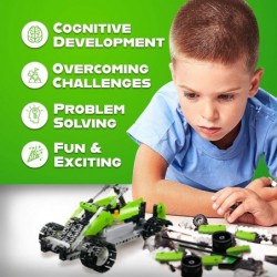 5 in 1 Remote Control STEM Building Blocks Car Tank - 400+ PCS RC Car Kit - Perfect Educational Toy Gift $94.71 Toy Building ...