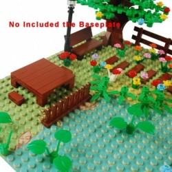 Garden Farm Building Blocks Park Sencery Accessories Plant Set Building Bricks Kit DIY Building Set Compatible All Major Bran...