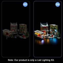 Led Light Kit for Lego Holiday Main Street 10308 (No Model) Lighting Kit Compatible with Lego 10308 Christmas Building Toys C...