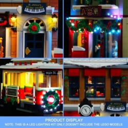 Led Light Kit for Lego Holiday Main Street 10308 (No Model) Lighting Kit Compatible with Lego 10308 Christmas Building Toys C...