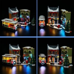 Led Light Kit for Lego Holiday Main Street 10308 (No Model) Lighting Kit Compatible with Lego 10308 Christmas Building Toys C...