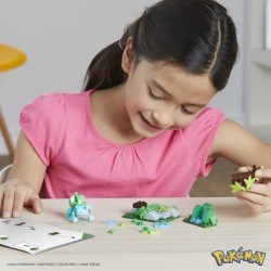 Pokemon Bulbasaur's Forest Trek Building Set with 82 Compatible Bricks and Pieces Connect with Other Worlds Toy Gift Set for ...