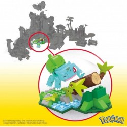 Pokemon Bulbasaur's Forest Trek Building Set with 82 Compatible Bricks and Pieces Connect with Other Worlds Toy Gift Set for ...