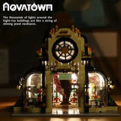 Christmas Toy Botanical Garden Building Sets Building Toy Kits with LED Light Building Set for Kids and Adults (2147 Pieces) ...