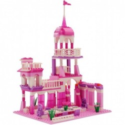 Girls Castle Building Blocks Set Princess Pink Educational Toy for Over 6 Years Old Construction Bricks Toy with （274 PCS） $4...