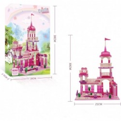 Girls Castle Building Blocks Set Princess Pink Educational Toy for Over 6 Years Old Construction Bricks Toy with （274 PCS） $4...